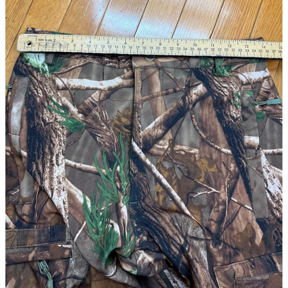 New View Mens Camouflage Hunting Jacket and Pants Set Softshell Fleece Lined S